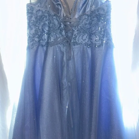 Sparkly Tulle Homecoming Dress teens - Picture 2 of 16